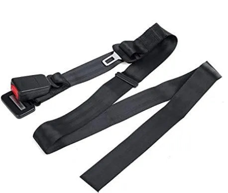 Maternity seat belt adjuster with ABS buckle for pregnant women, 175 cm adjustable polyester strap
