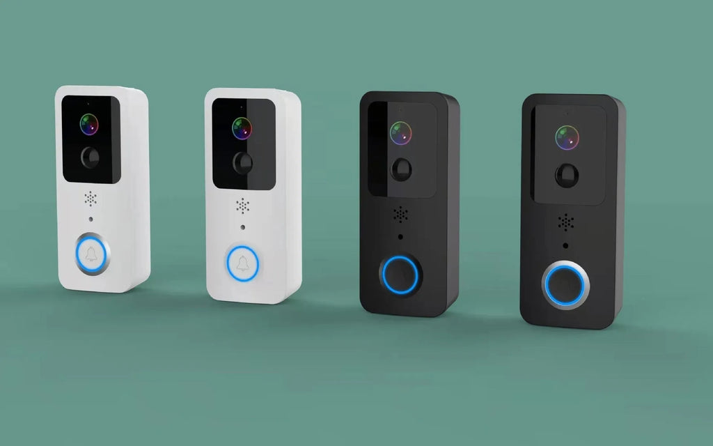 T321080P model visual doorbell unit for wireless home security with APP notifications