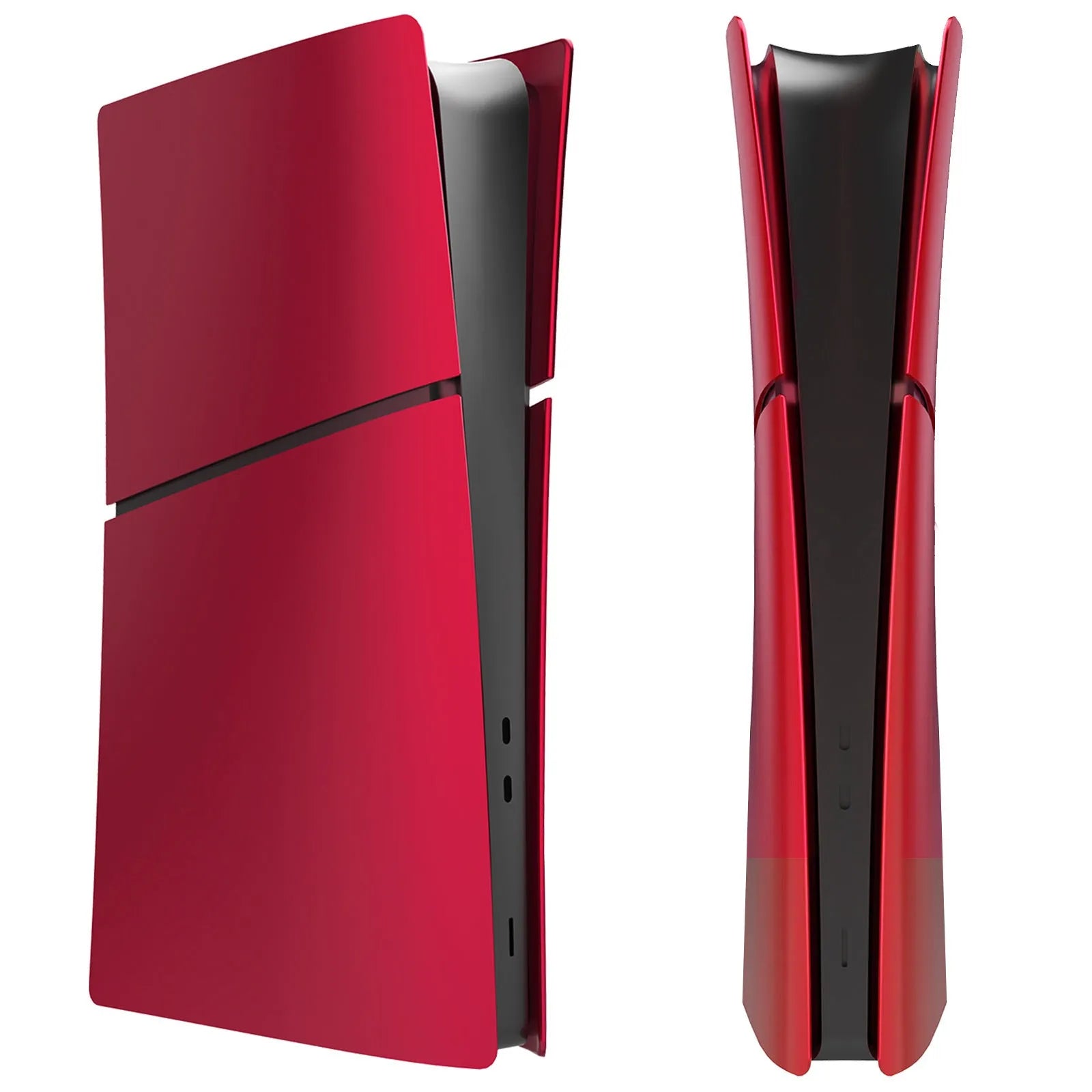 PS5 Slim ABS protective shell replacement kit showing colour options for Digital and Optical Drive models.