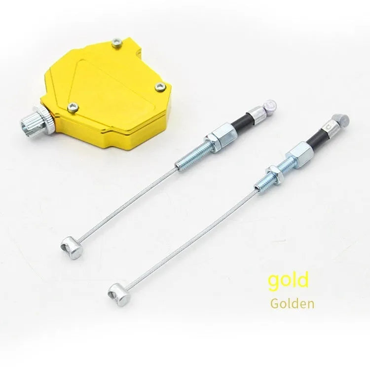 Aluminium alloy motorcycle clutch labour-saving modification box in red, blue, gold, black, orange, and silver colour options