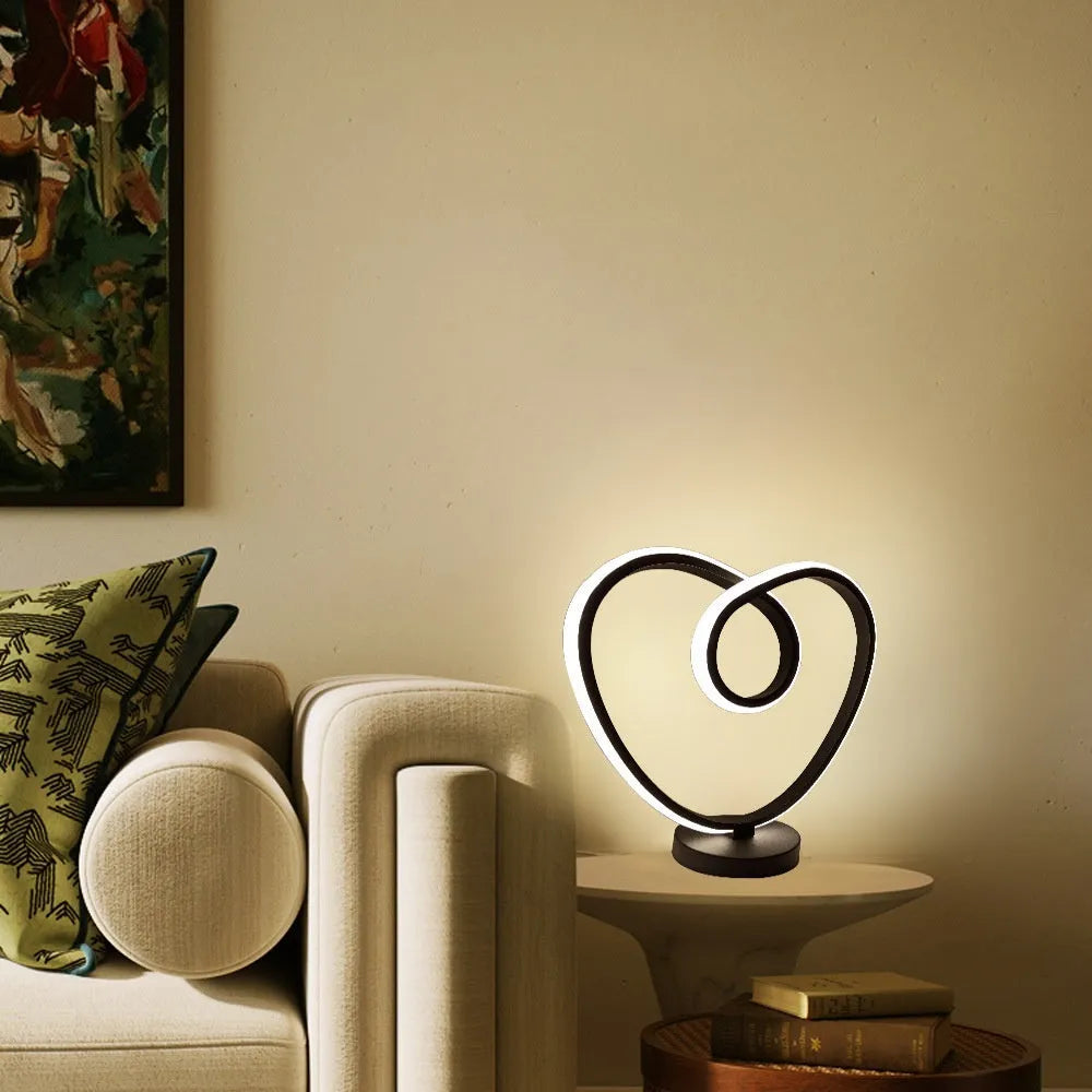 Black musical note shaped Bluetooth light with remote control and RGB colour changing capabilities