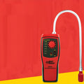 AS8800L portable flammable gas detector with LED display on black handheld unit.