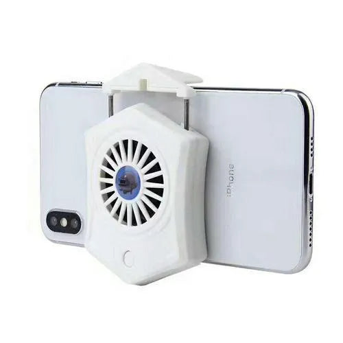 Black and white USB mobile phone radiator for gaming console and smartphone cooling