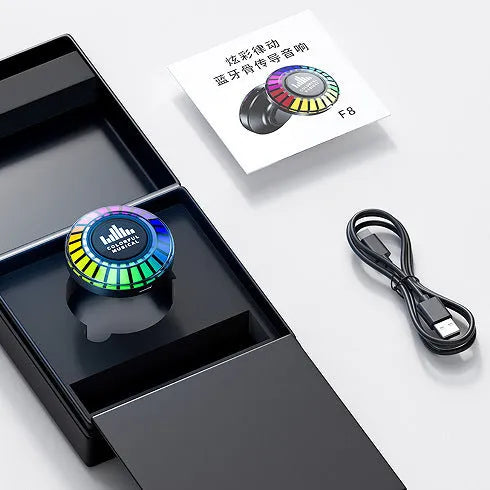 Voice control polar light Bluetooth atmosphere lamp with LED modelling light and compact 3.1cm dimensions