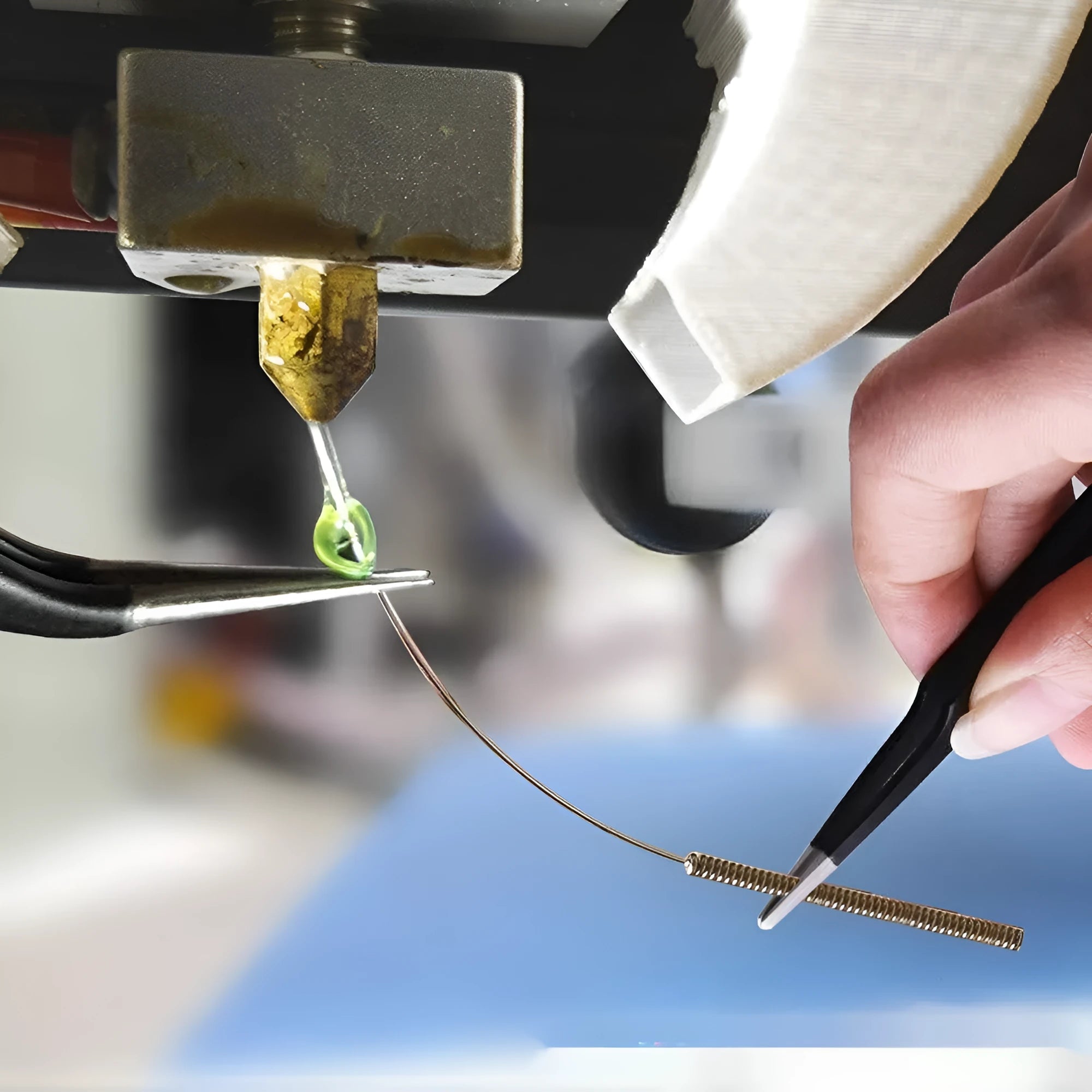 Brass MK8 nozzle kit with 0.4mm aperture and stainless steel cleaning pin for Ender 3 3D printers