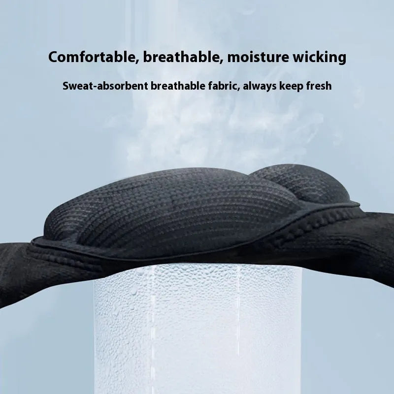 Black or blue polyester kneepads with thick sponge padding for dance, volleyball, hiking, and camping