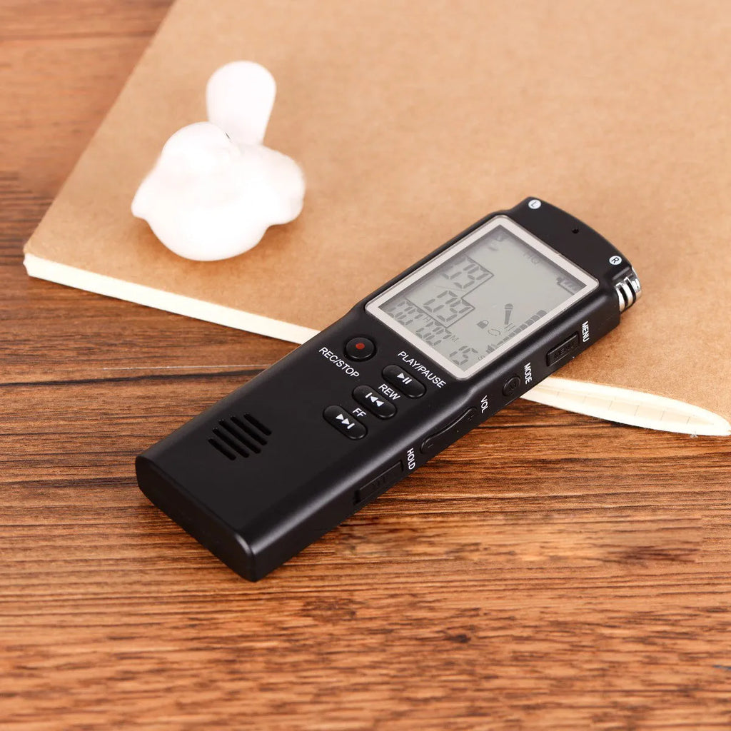 USB professional voice recorder with external microphone connection for telephone recording