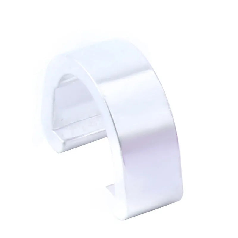 Aluminium alloy C-shaped buckle hardware component in various colours with 10.2mm x 13mm dimensions