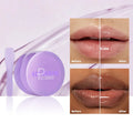 Exfoliating lip balm with cuticle removal tool in 10ml applicator