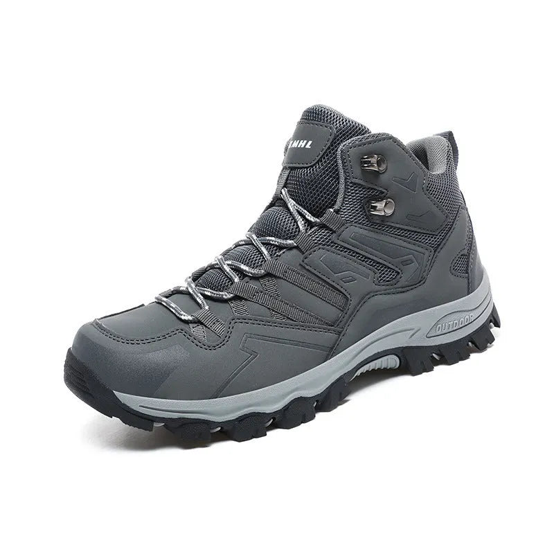 Low-top hiking sneakers with flannel upper and natural rubber outsole in multiple colour options