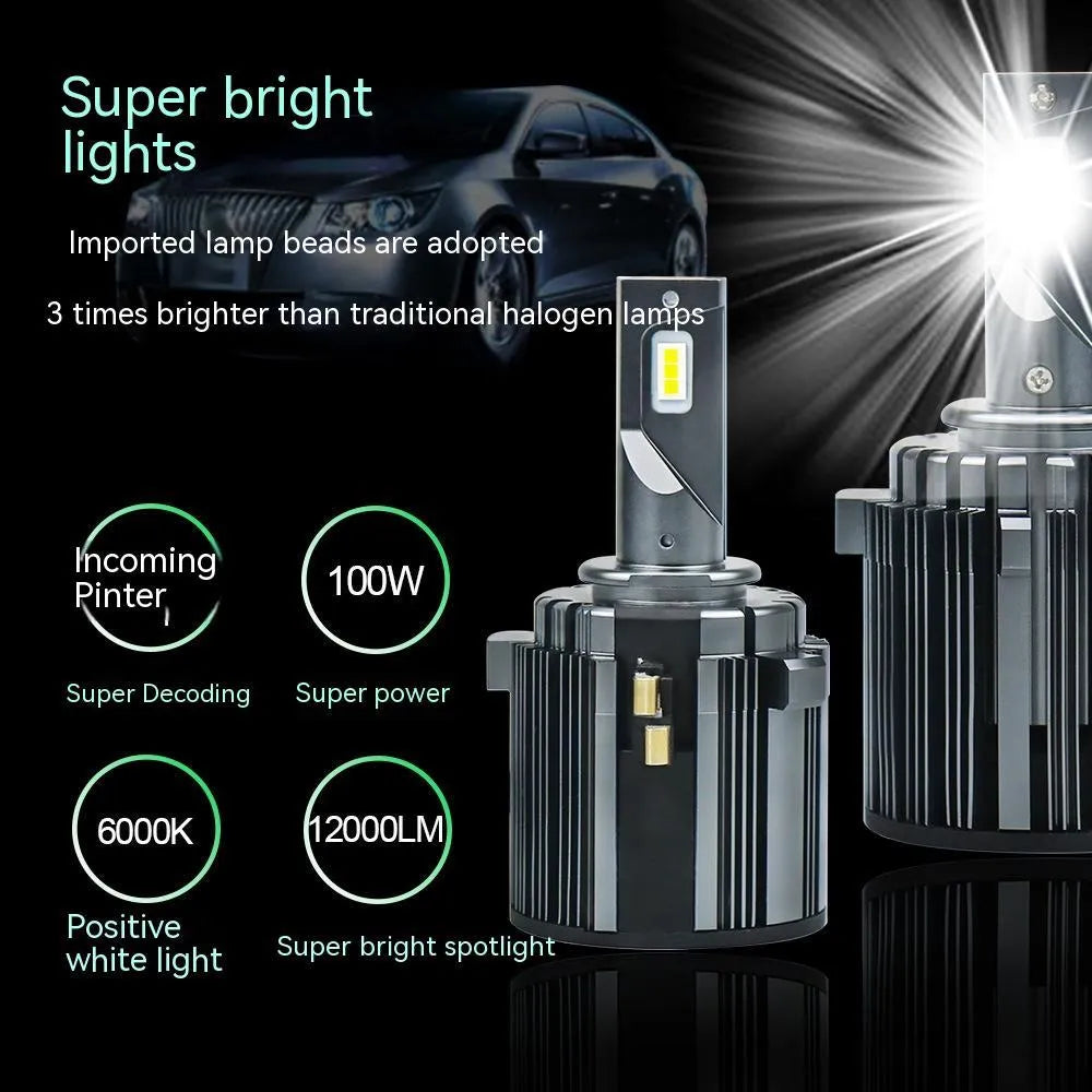 Golf 7 compatible low beam headlight replacement unit with aviation aluminium alloy housing