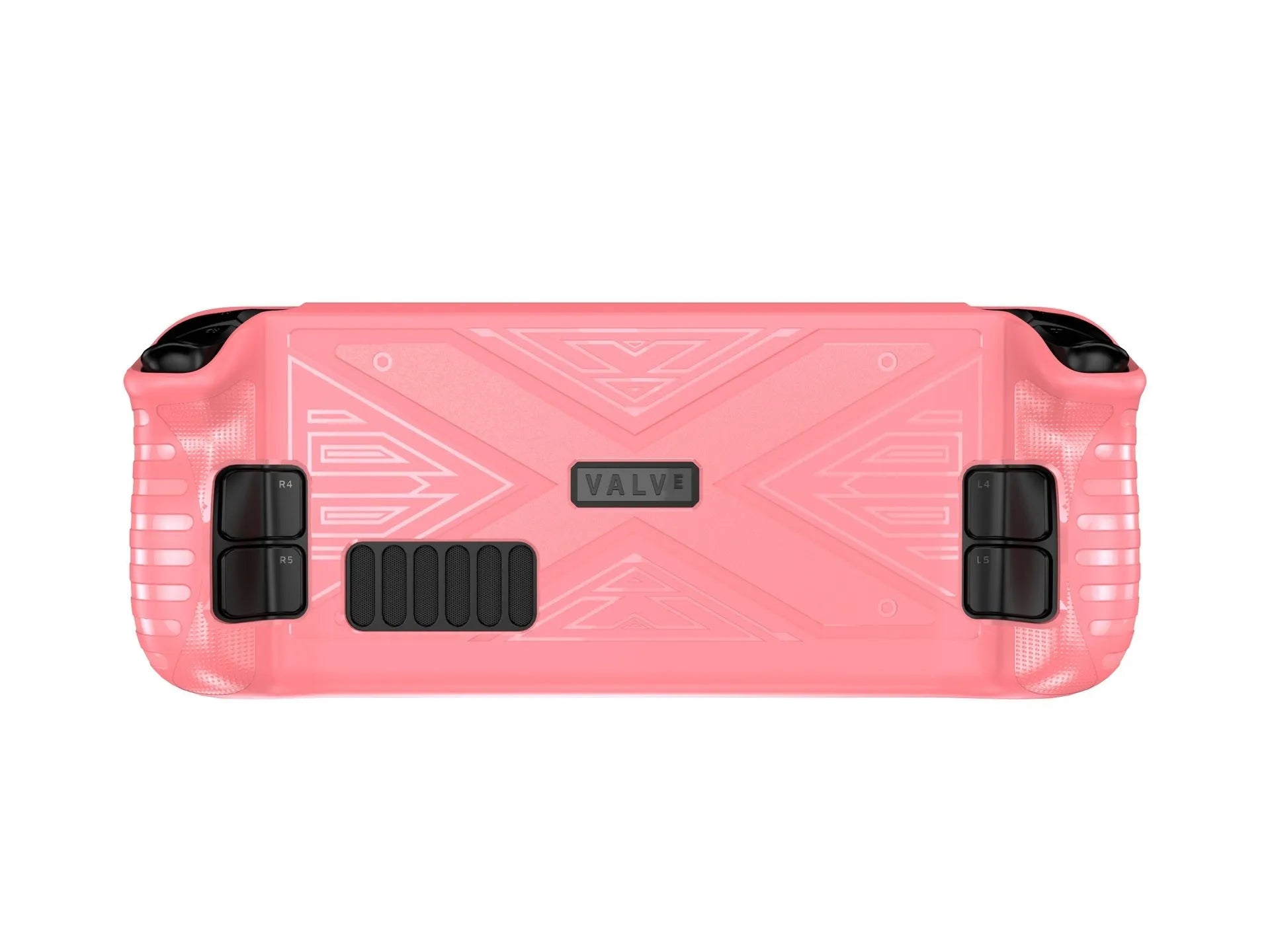 TPU protective case for Steam Deck console in black, blue and red colour options