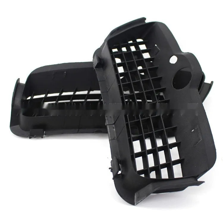 Black ABS plastic fog lamp cover pair for Volkswagen Golf 3 front bumper.