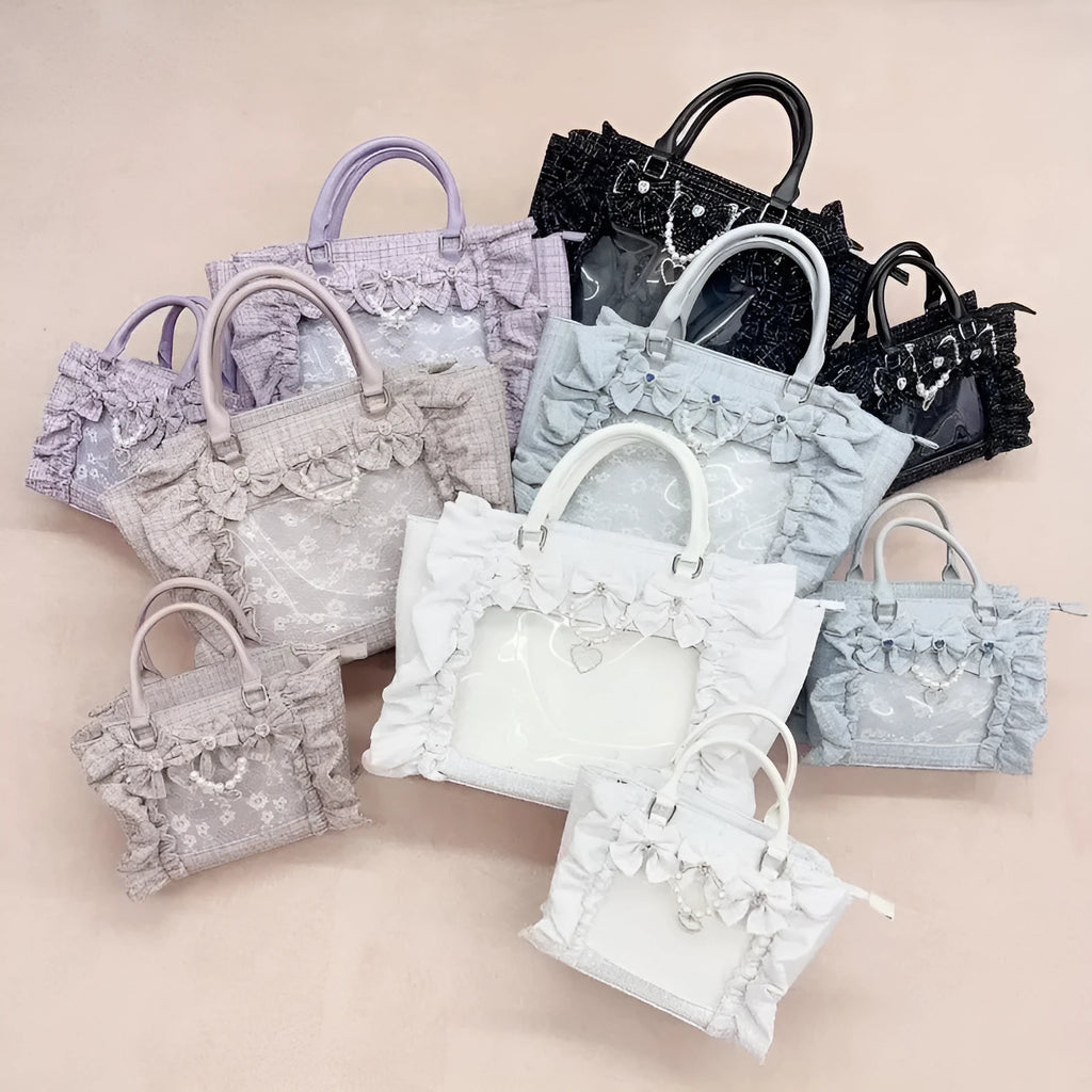Badge Bar Zha handheld diagonal cross bag for women small size 32cm upper length polyester lining