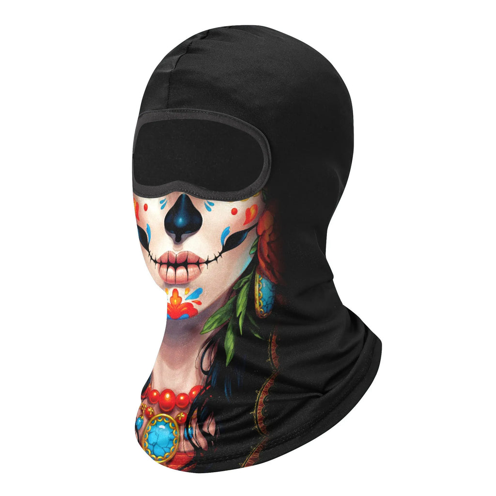 Motorcycle skull ice silk windproof sunscreen face mask in NK colour option