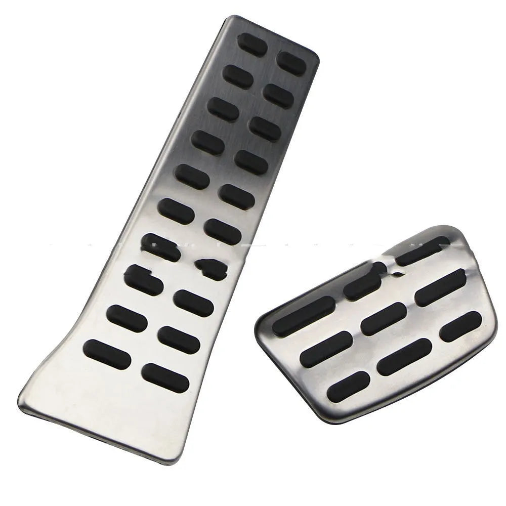 Stainless steel accelerator pedal set for Hyundai vehicles showing 200mm size
