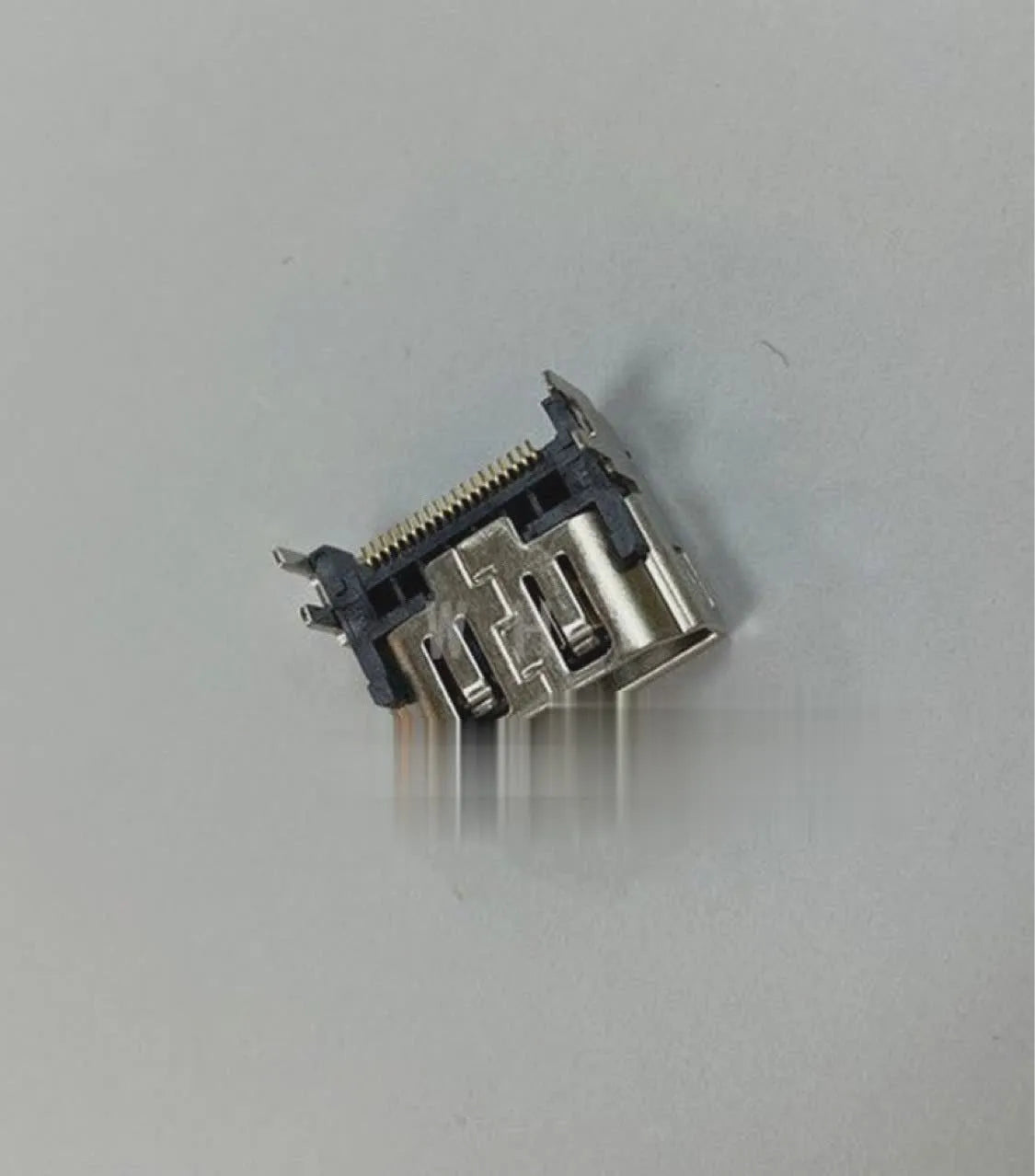 Silver HDMI host interface socket for gaming machine hardware