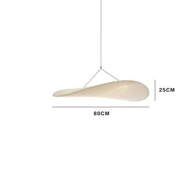 Art silk decorative chandelier ceiling light with multiple diameter options and remote control