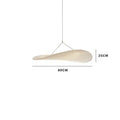 Art silk decorative chandelier ceiling light with multiple diameter options and remote control
