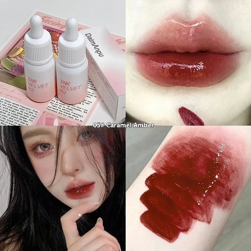 Mirror Lip Lacquer tube from milk huhoo series in fade-resistant formula, 3.5g net content.