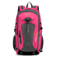 Men's Oxford cloth outdoor mountaineering backpack with breathable polyester lining in solid colour