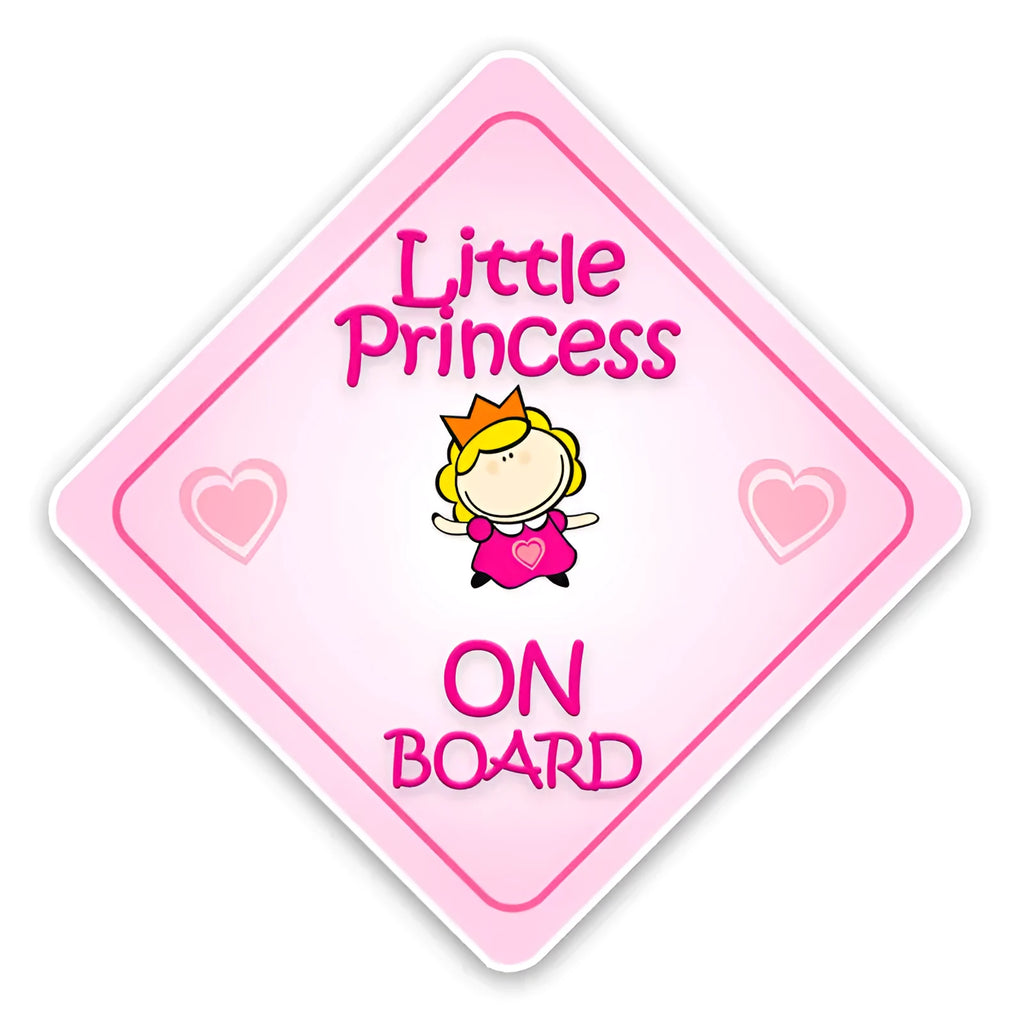 Baby on board car reflective sticker with PET material in baby-themed design for vehicle safety