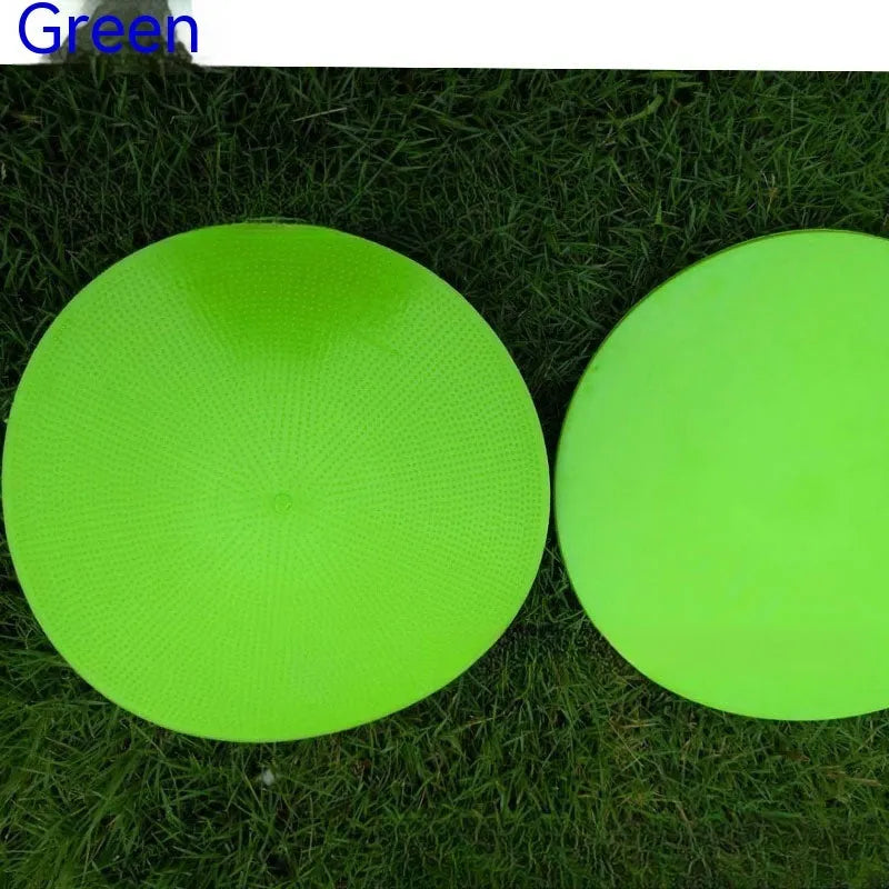 Soft TPE football training target disc in multiple colours with 23cm diameter