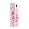 Freckle pen cosmetic tool for faux freckle application in Dark Brown and Light Brown shades
