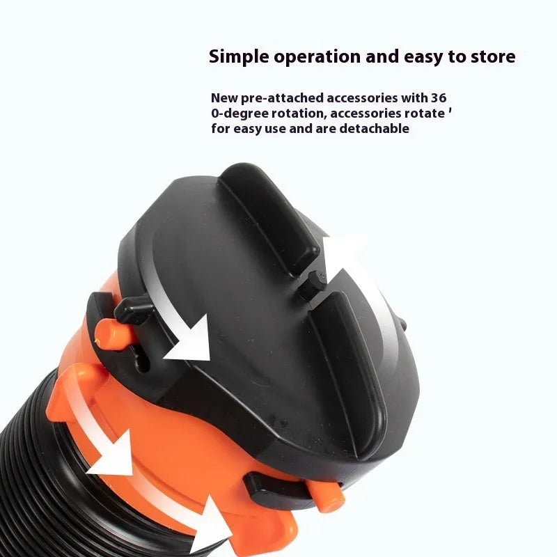 90 degree sewage hose rotary elbow joint in 4.5 metre PP length with optional connector