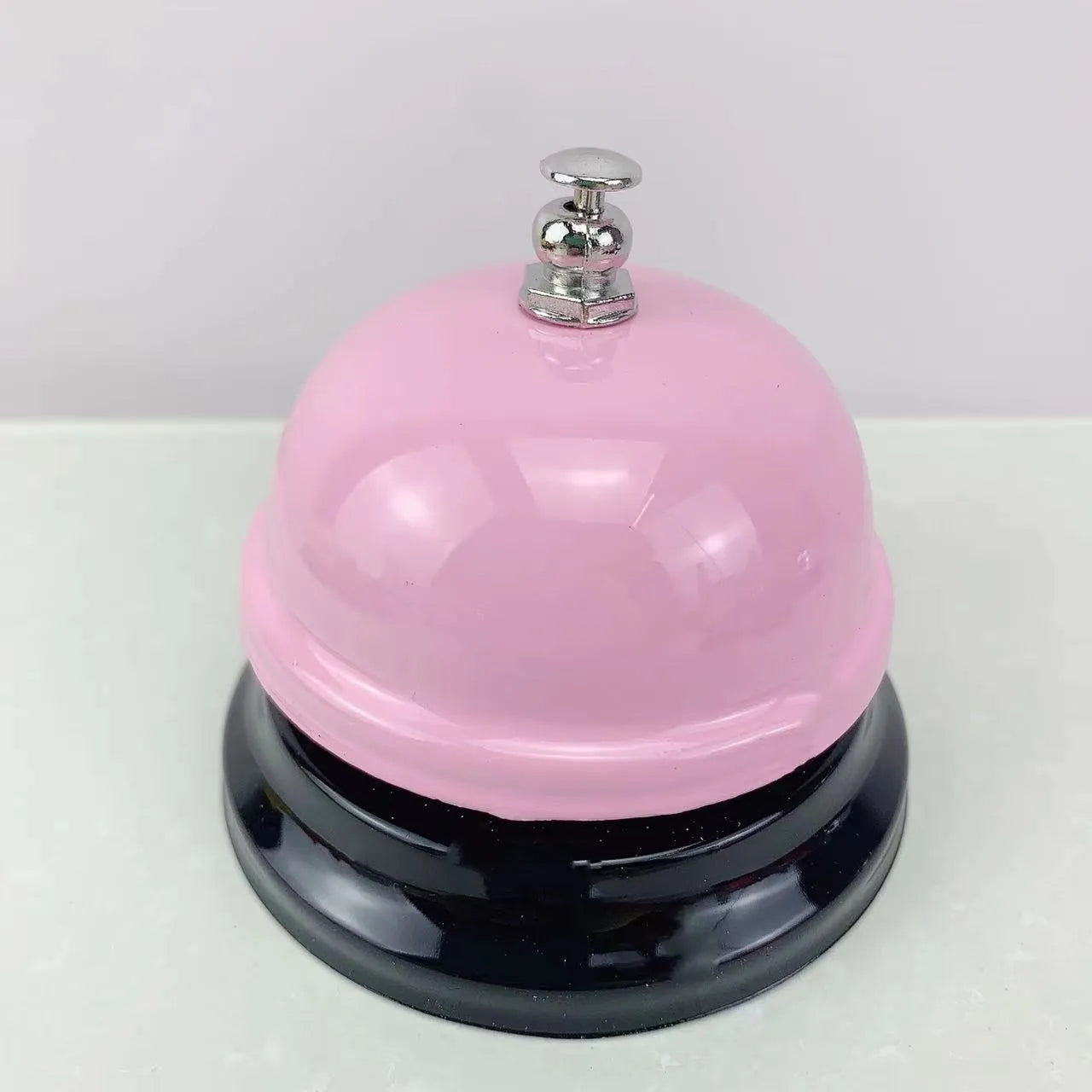Iron student class game bell and restaurant serving bell available in multiple colours
