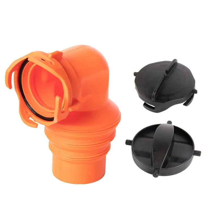 90 degree sewage hose rotary elbow joint in 4.5 metre PP length with optional connector