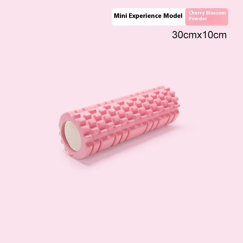 EVA foam roller for fitness in black, grey, pink, sky blue or light purple colours