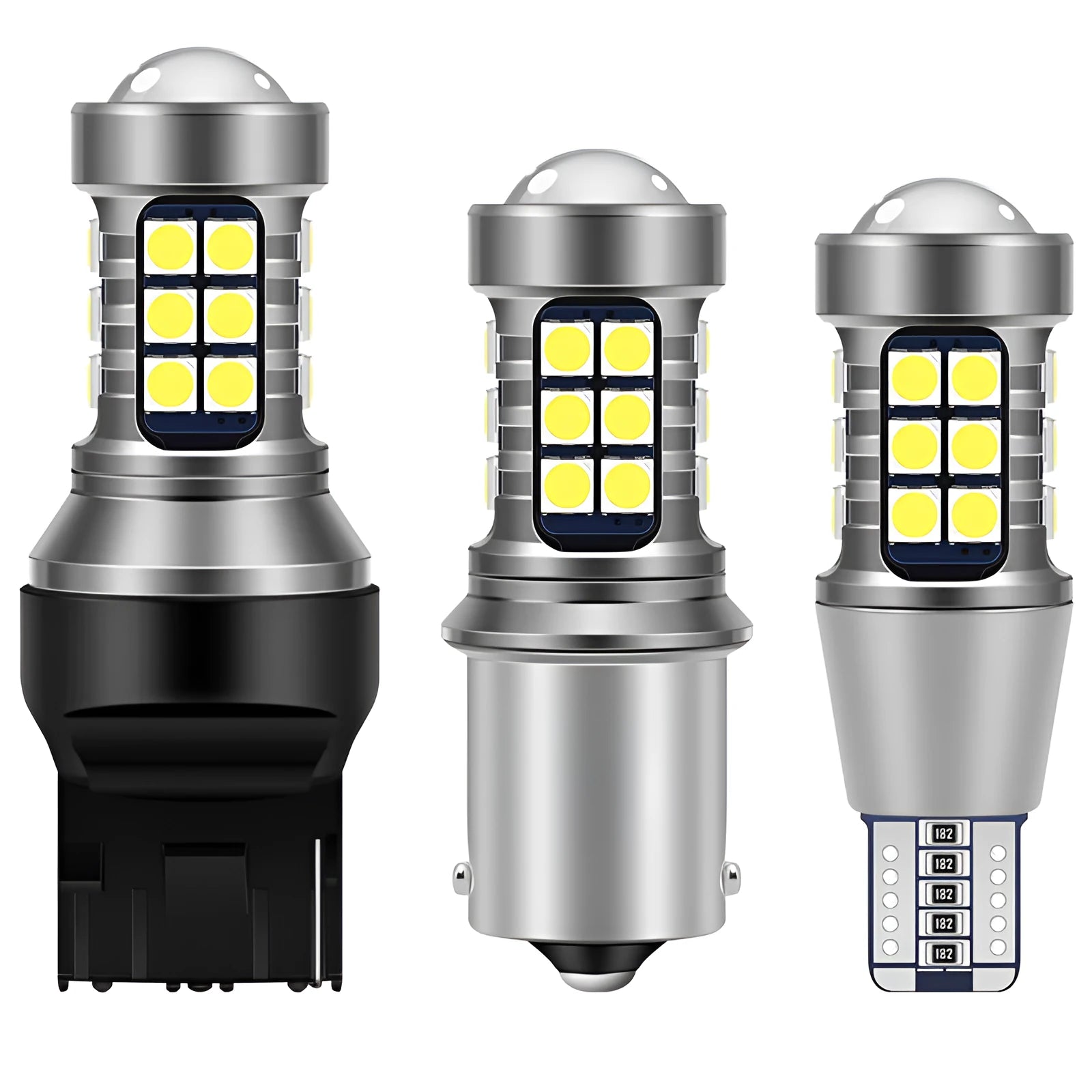 Super bright glare rogue LED reversing light bulb for car with 27 SMD and T15 or T20 socket