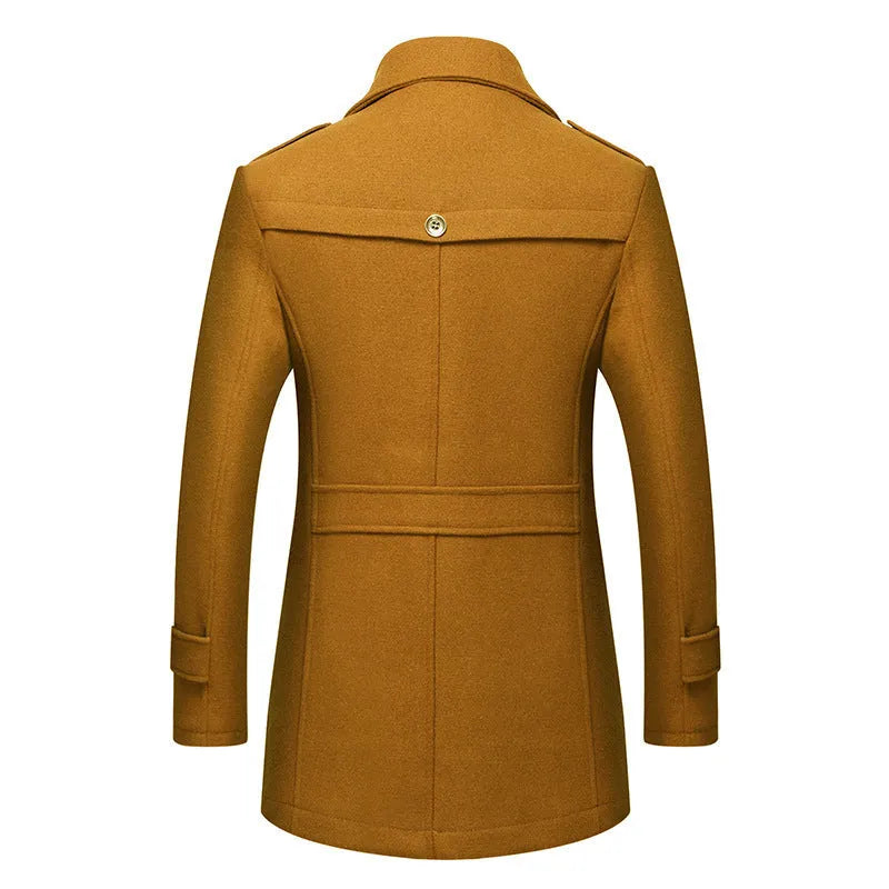 DORCHESTER PEACOAT woolen double-breasted peacoat for men in six colours sizes M to 4XL