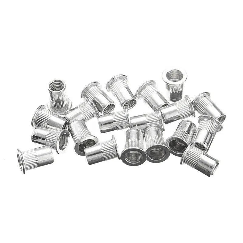 Alloy steel manual riveter nut tool set with 86PC or 106PC kit options