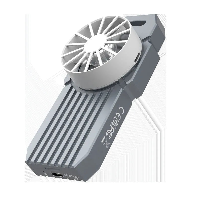 Silver aluminium USB4 hard disk box for NVMe M.2 SSDs, compatible with Thunderbolt 4 laptops.