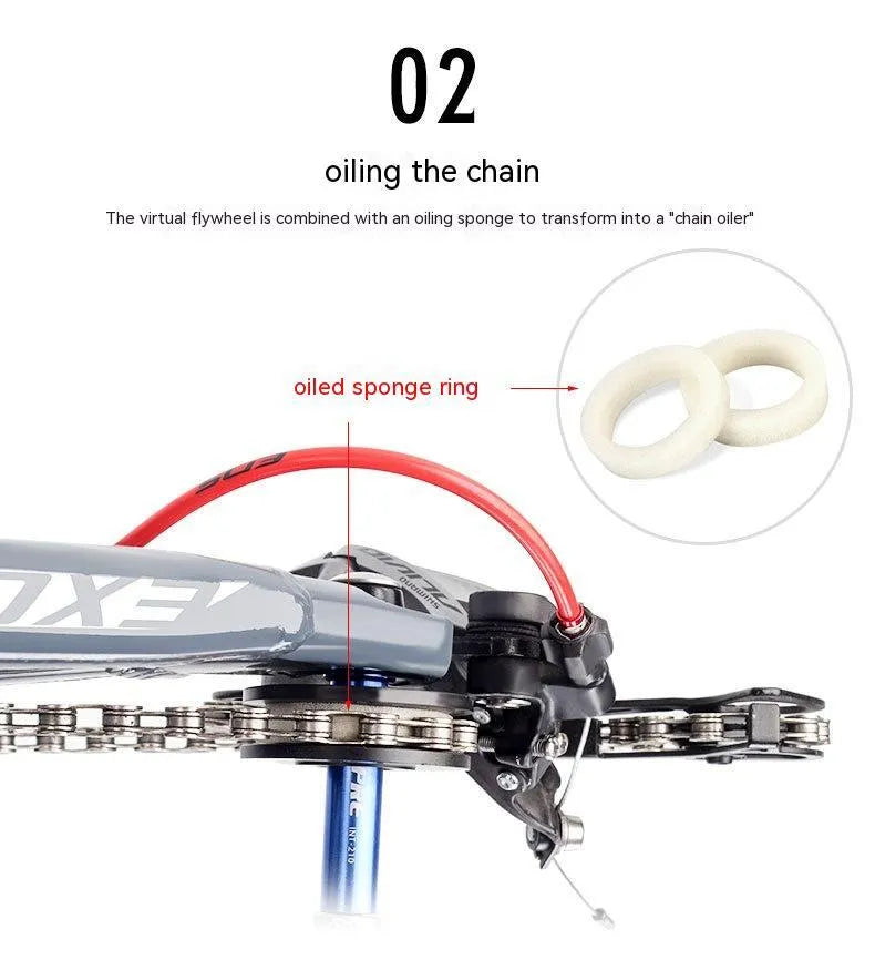 Aluminium alloy bicycle chain holder tool with multiple maintenance functions