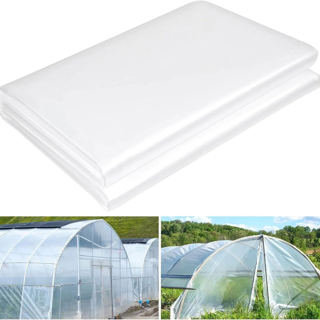 4×8 metre plastic greenhouse cold protection film for vegetable garden frost protection