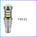 Super bright glare rogue LED reversing light bulb for car with 27 SMD and T15 or T20 socket