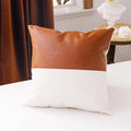 Double sofa cushion set with PP cotton filling, cotton canvas cover, sizes 45cm and 35cm, printed styles