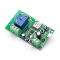 Self-locking interlock 1 way relay module 7-32V DC with PCB antenna and USB interface