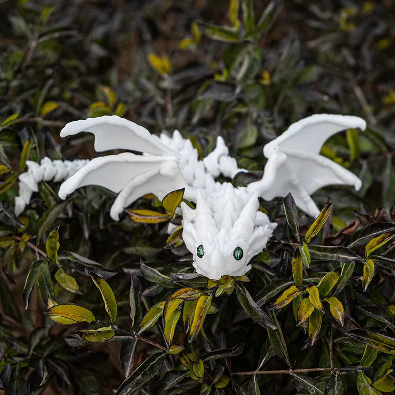 Printed flying dragon wings decoration toy in a selected colour, showing 25 cm size and detailed texture.