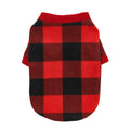 Christmas dog fleece sweater with festive colour in shaking fleece material