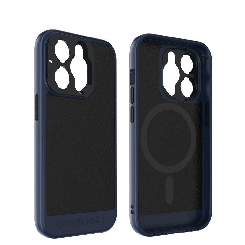 Black compatible phone case for iPhone 13 Pro, 14 Pro and 15 Pro and Pro Max models