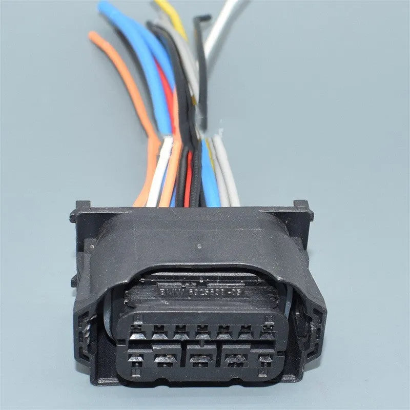 Black BMW headlight line speed plug DJ7121W-1.5 2.8-21 connector for X1 E90 E92