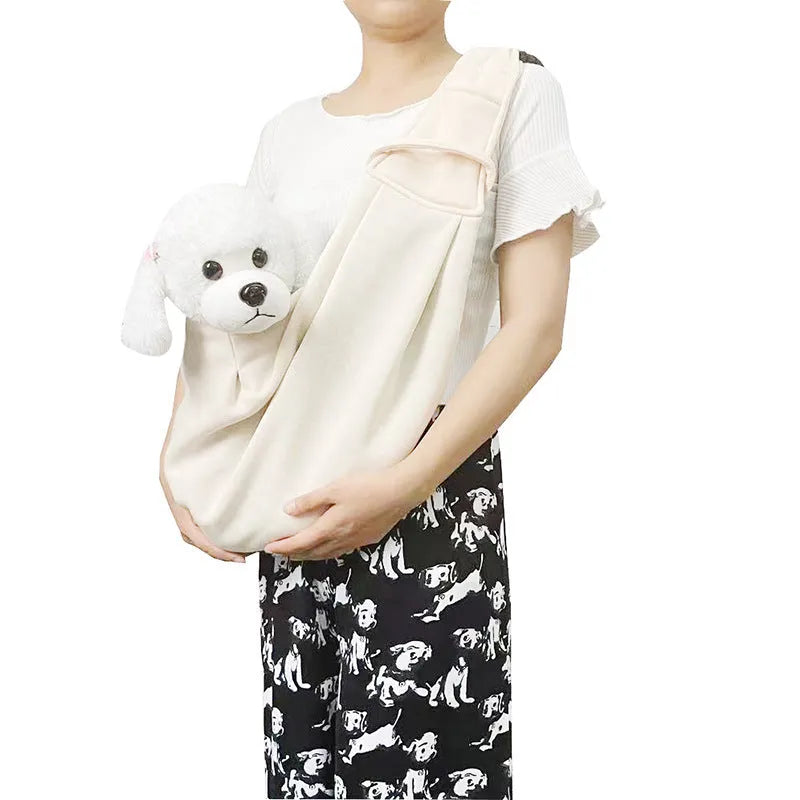 Adjustable shoulder strap pet carrier bag for small dogs in various colours