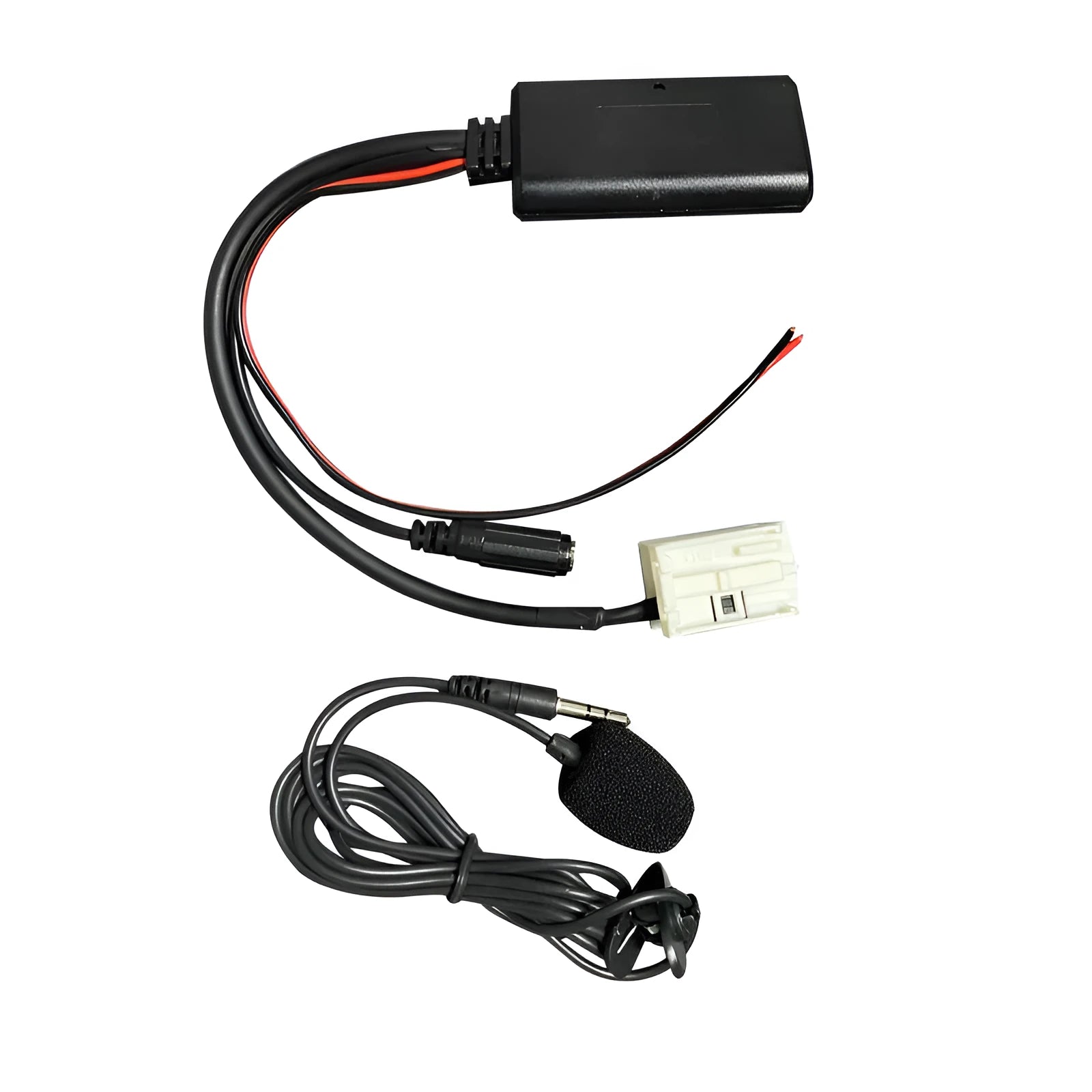Car Bluetooth adapter cable and microphone kit for Citroen Peugeot RD4 stereos