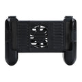 Black P2 Bluetooth mobile game controller for iPhone with integrated power bank.