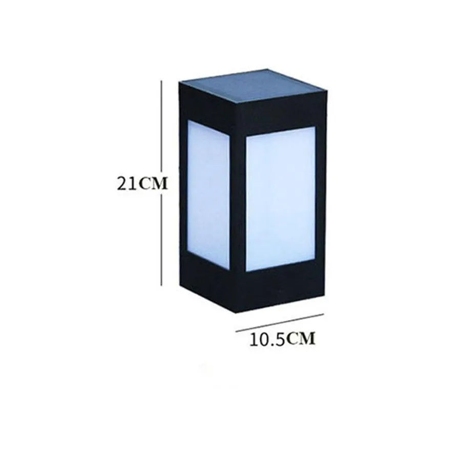 Solar garden lights outdoor waterproof LED landscape lighting for courtyards and gardens