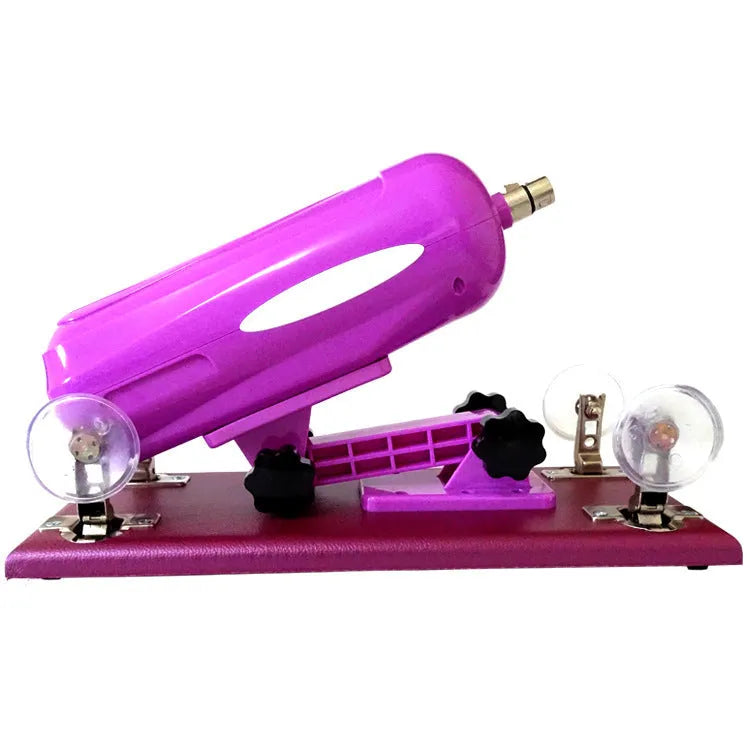Bobb Women's Automatic Telescopic Thrusting Sex Tool in purple, black, or pink